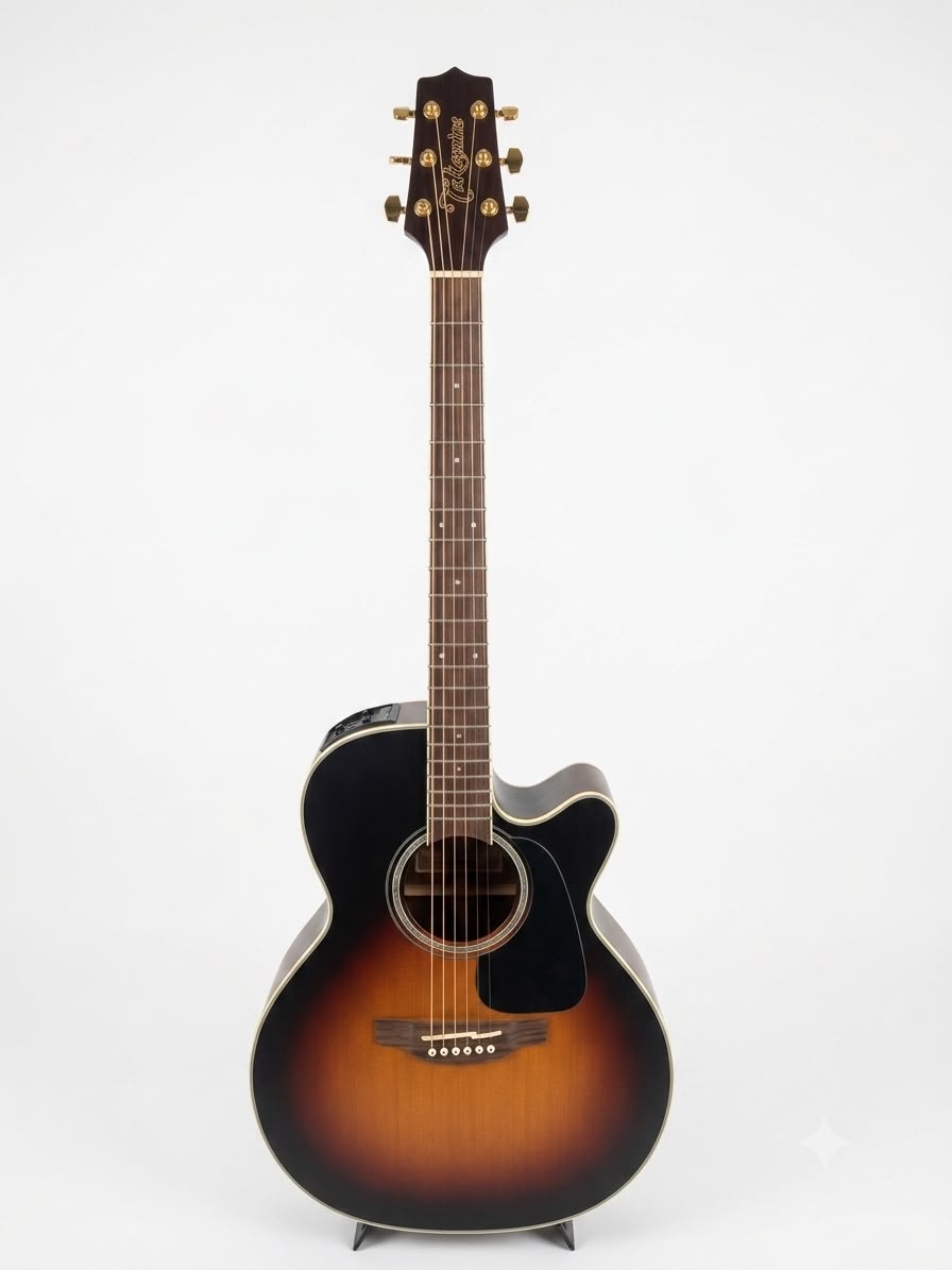 Takamine GN51CE Brown Sunburst Chitarra Elettroacustica Cutaway