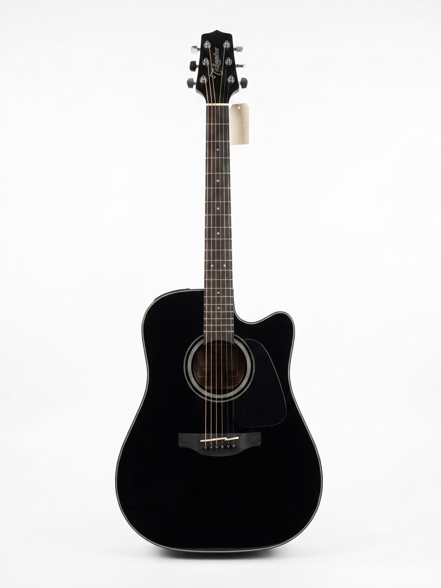 Takamine GD30CE BLK Chitarra Elettroacustica Dreadnought Cutaway Nera