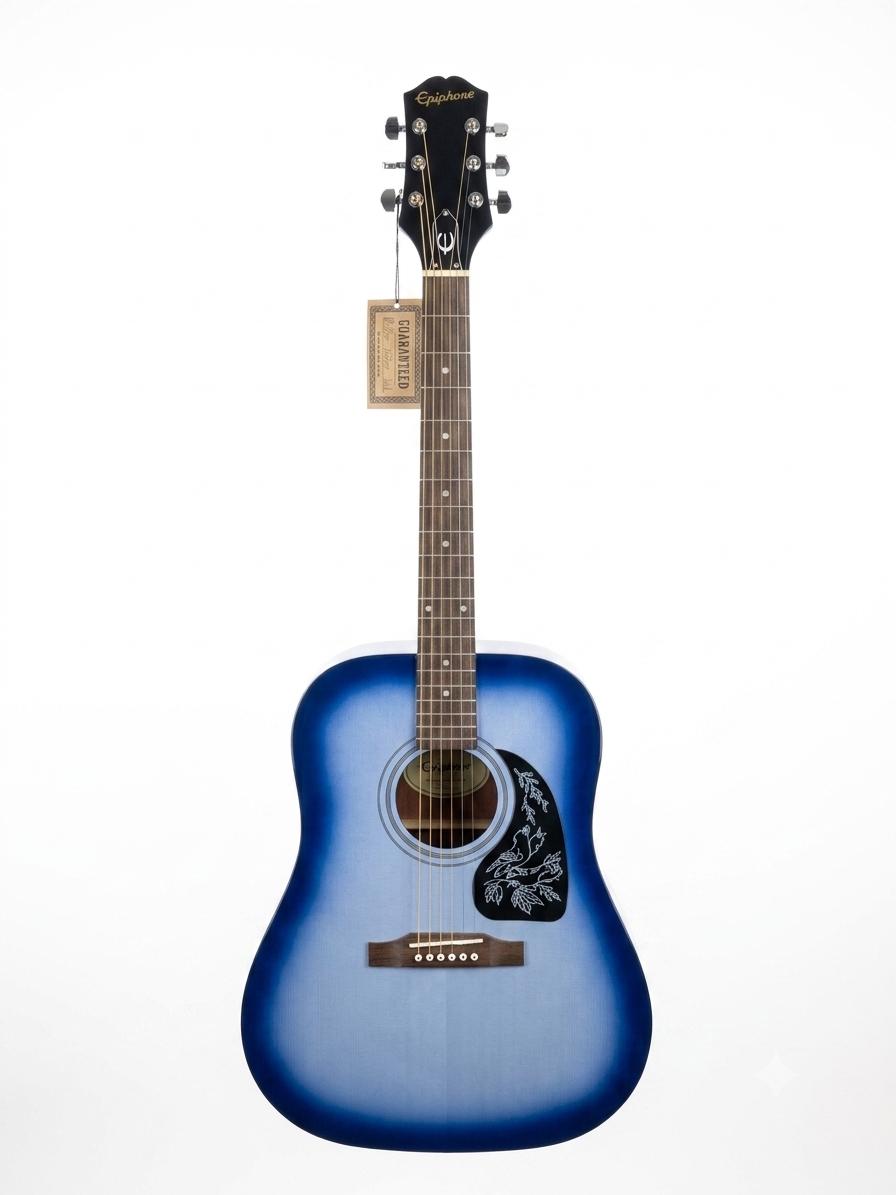 Chitarra acustica Epiphone Dreadnought Starlight blue